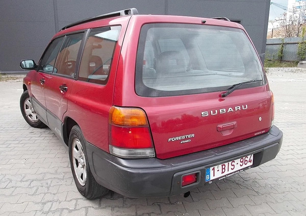 Subaru Forester cena 14900 przebieg: 310000, rok produkcji 1999 z Izbica Kujawska małe 277